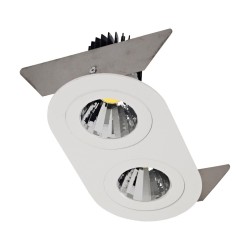 PSM Lighting Ø80 Luxor Xtm.1300.10046.S2 Spot Encastrable