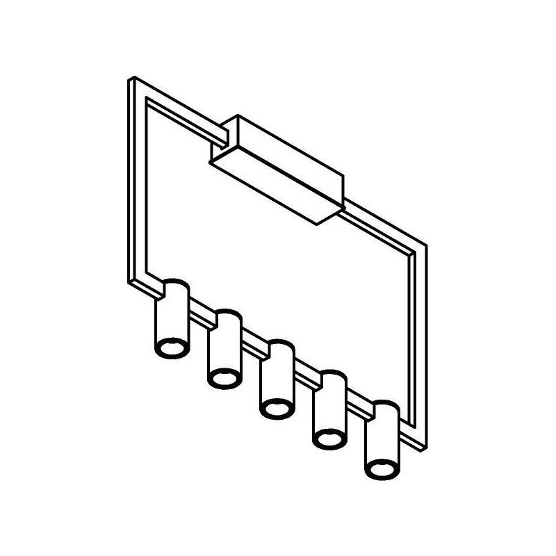 PSM Lighting Thindr 1746.Cen.5 Plafonnier