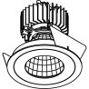 PSM Lighting City 888.10019 Spot Encastrable