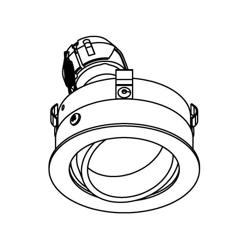 PSM Lighting Equal Click System E-Clickdir.Es50 Spot Encastrable