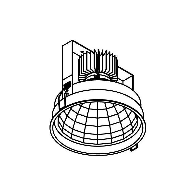 PSM Lighting Koza X - Inca Xtm 1767.1300.Ip20 Spot Encastrable
