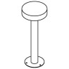 PSM Lighting Topic T1044.400.21X Poteau de jardin