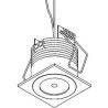 PSM Lighting Felix W1374 Spot Encastrable