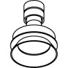 PSM Lighting Ø80 Convertible System Castutu.Es50 Spot Encastrable