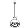 PSM Lighting Olivia 1817.B1 Lampe Suspendue