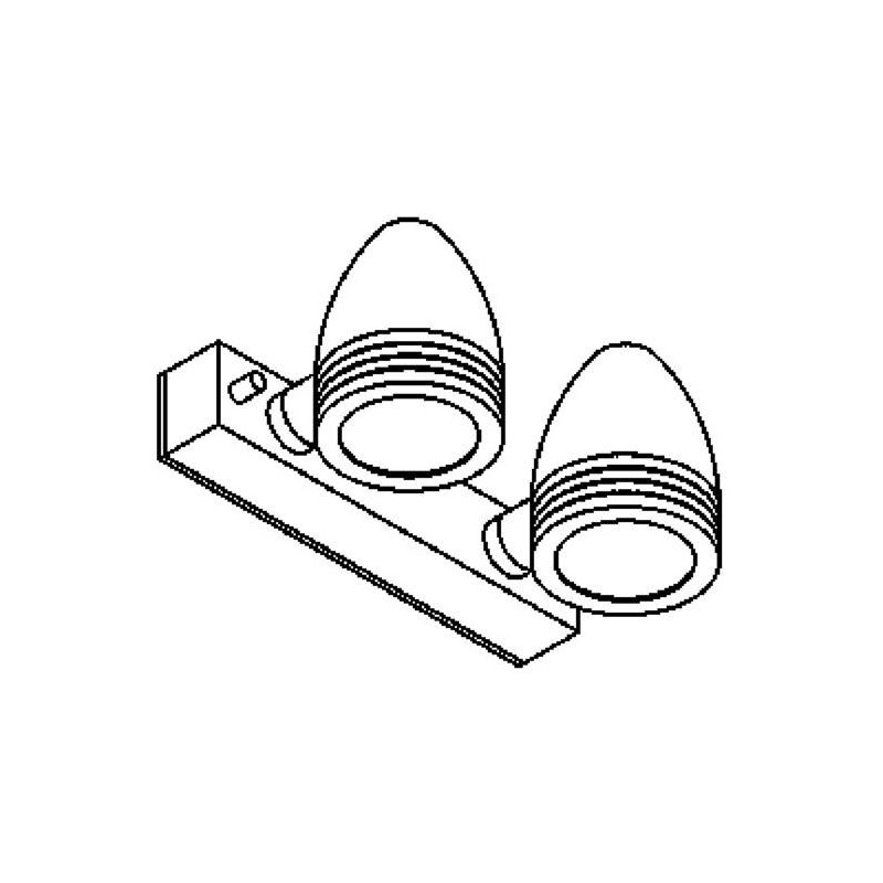 PSM Lighting Cuba W1321.220 Lampe Murale