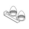 PSM Lighting Cuba W1321.220 Lampe Murale