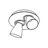 PSM Lighting Cupido 622.Es50 Plafonnier