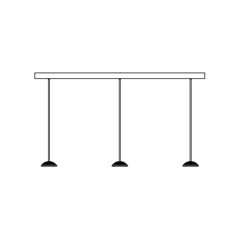 PSM Lighting Naomi - Radar 1826X3 Lampe Suspendue