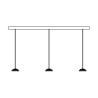 PSM Lighting Naomi - Radar 1826X3 Lampe Suspendue
