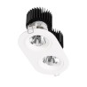 PSM Lighting Ø80 Luxor Xtm.1300.10048.S1 Spot Encastrable