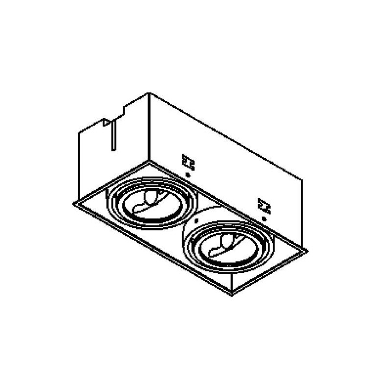 PSM Lighting Spinner X 1872 Spot Encastrable