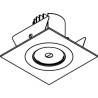 PSM Lighting Nora Dc Dc.1200.10012 Spot Encastrable