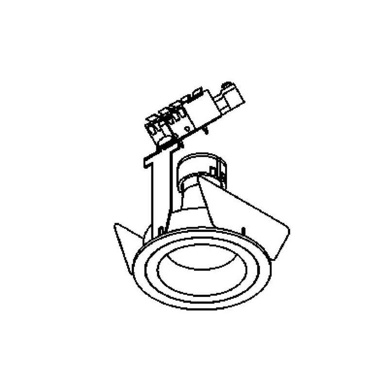 PSM Lighting Ø70 Yoko.Es50 Spot Encastrable