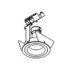PSM Lighting Ø70 Yoko.Es50 Spot Encastrable