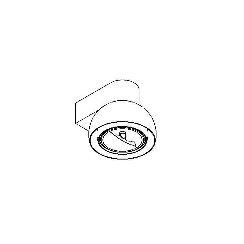 PSM Lighting Olivia 1819.Down Lampe Murale