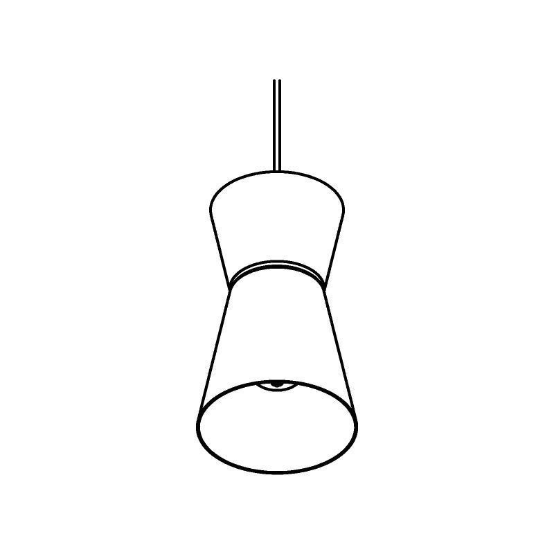 PSM Lighting Shake 5550.E27 Lampe Suspendue