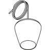 PSM Lighting Moby Tulip 5098.E27 Lampe Suspendue