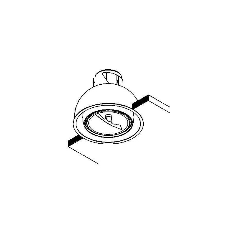 PSM Lighting Olivia 1808.B Spot Encastrable