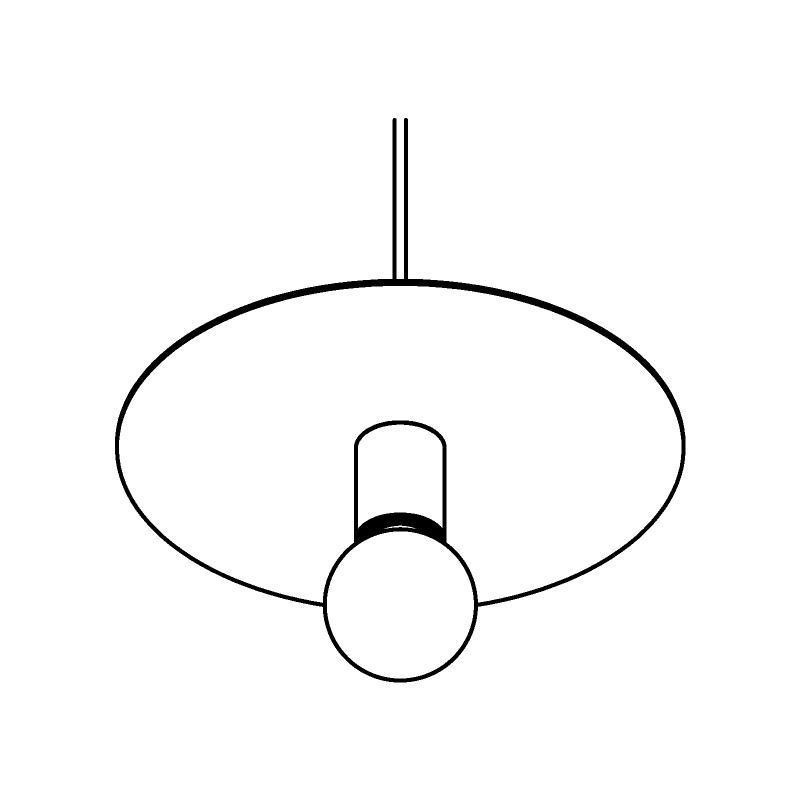 PSM Lighting Angelo 4983.E27 Lampe Suspendue