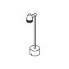 PSM Lighting Cuba W1330 Poteau De Jardin