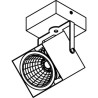 PSM Lighting Fixer 4099.Ip20 Plafonnier