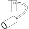 PSM Lighting Flex Little 1468.300 Lampe Murale