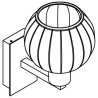 PSM Lighting Noella 4591.V.SH Lampe murale