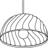 PSM Lighting Cake 1394 Plafonnier