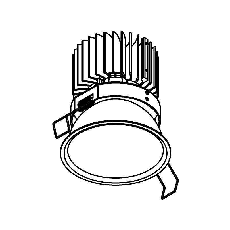 PSM Lighting Cameleon Xicato 1571.S1 Spot Encastrable