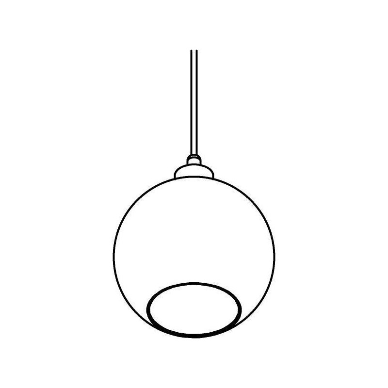 PSM Lighting Moby Sh 5069.B.E27.Sh Lampe Suspendue