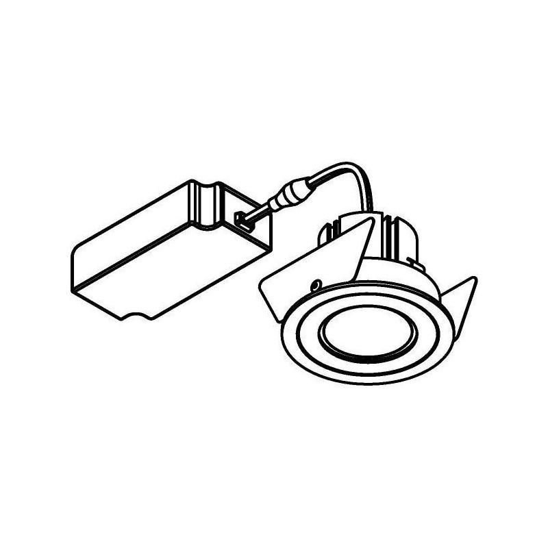 PSM Lighting Nova 666.10024 Spot Encastrable