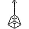 PSM Lighting Polo W774.Ch Lampe Suspendue