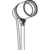 PSM Lighting Ufo Mini T7050 Poteau De Jardin