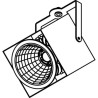 PSM Lighting Fixer 4100.Ip20 Plafonnier