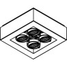 PSM Lighting Luxor 1985.Ip20 Plafonnier