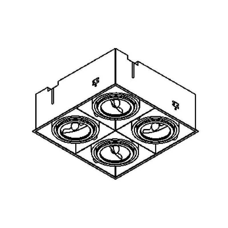 PSM Lighting Spinner X 1879 Spot Encastrable