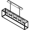PSM Lighting Tavolo 5104.4.So Lampe Suspendue
