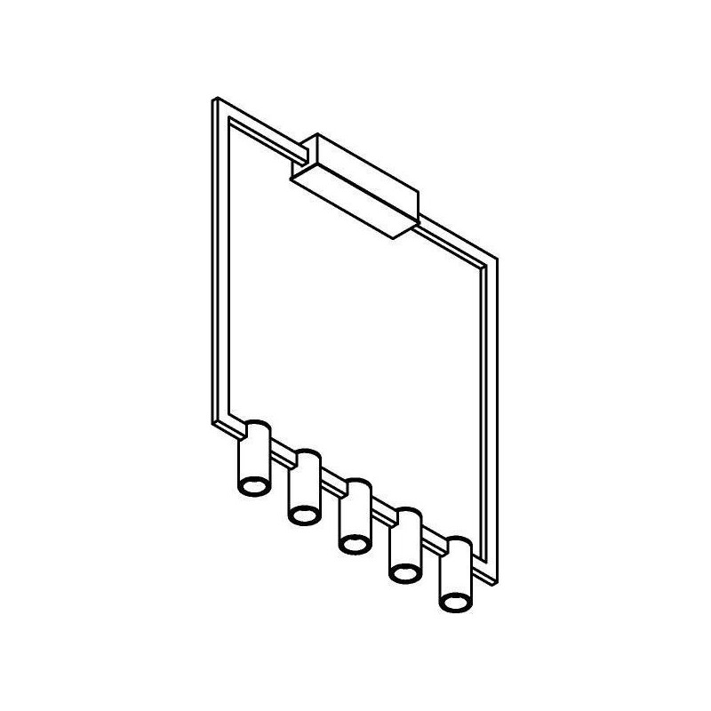 PSM Lighting Thindr 1735.Cen.5 Plafonnier