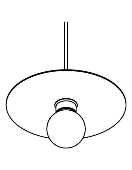 PSM Lighting Angelo 4986.Sh.E27 Lampe Suspendue