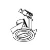 PSM Lighting Ø80 Convertible Cambio Spot Encastrable