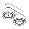 PSM Lighting Olivia 1812 Plafonnier