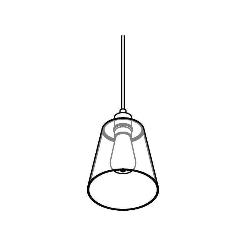 PSM Lighting Shake 5557.E27 Lampe Suspendue