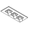PSM Lighting Zoomclick 618.Es50.45  Plafonnier