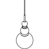 PSM Lighting Colette 2402.16 PSM Lighting Colette 2402.16.TXM Lampe suspendue