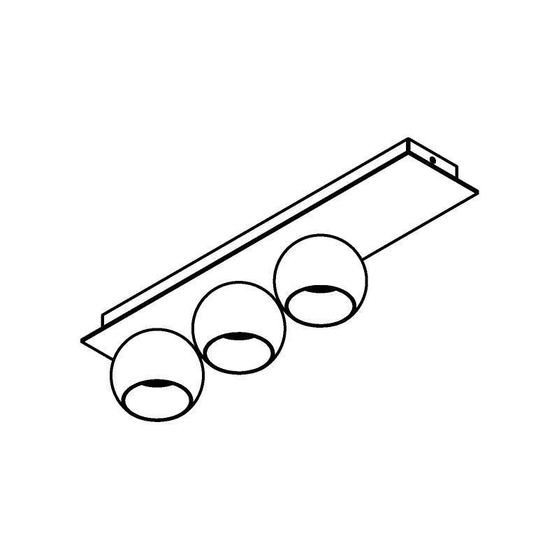 PSM Lighting Babette 3018 Plafonnier