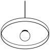 PSM Lighting Skivve 4959.E27.1M PSM Lighting Skivve 4959.E27.1M.TX1 Lampe suspendue