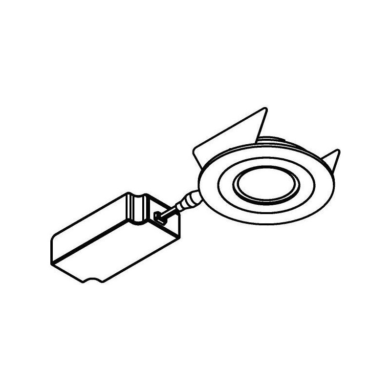 PSM Lighting Nova 444.10010 Spot Encastrable