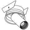 PSM Lighting Pivot 1229.1300.S2 Spot Encastrable