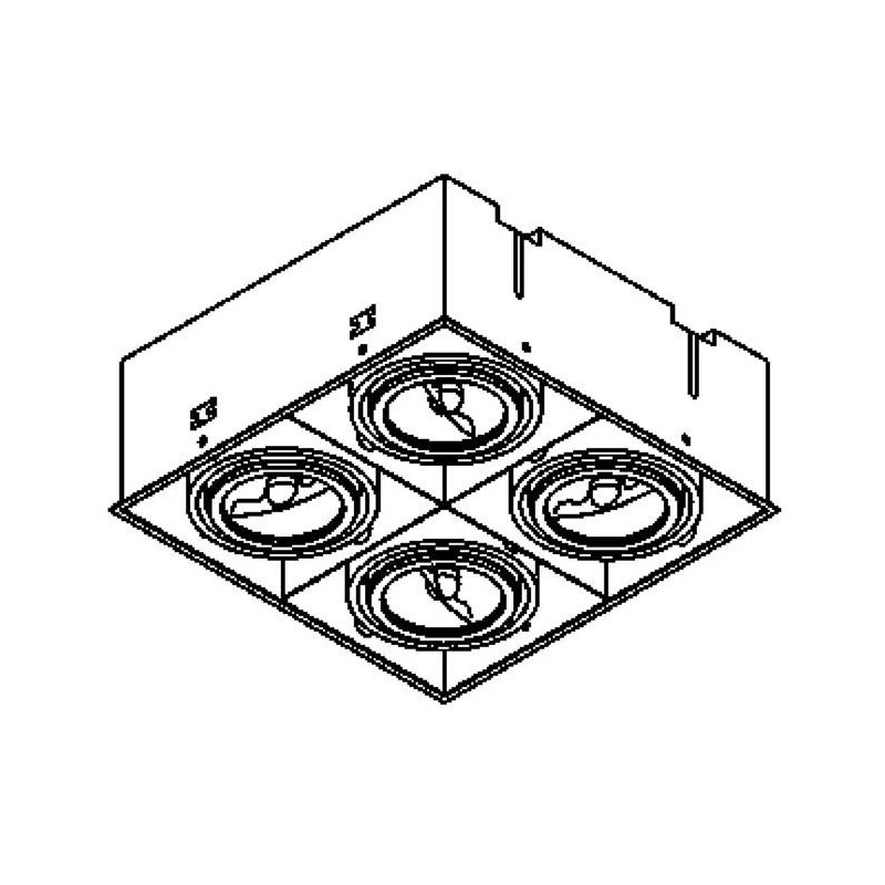 PSM Lighting Spinner X 1859 Spot Encastrable